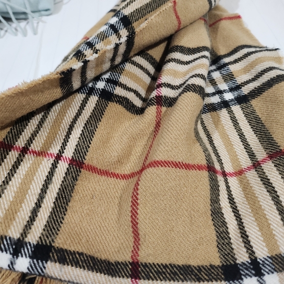 Unisex Classic Tartan Plaid Winter Scarf 💯  Cashmere Hand TAILORED / Germany - Picture 6 of 8